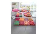 Badematte GRUND Gr. 5, pink, rechteckig (80cm x 150cm ), 1 Stk., Badematten, Badematte