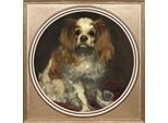 Acrylglasbild QUEENCE "Hund", weiß (farbe bild(er): weiß), B:40cm H:40cm T:2,4cm, Bilder, Acrylglasbild, Fine Art-Print in Galeriequalität