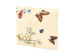 Bettwäsche BIERBAUM Gr. 2, beige (natur), B/L: 155cm x 200cm, Mako-Satin, B/L: 80cm x 80cm, 2 Stk., Mako-Satin, 100% Baumwolle, Bettwäsche, Bettwäsche