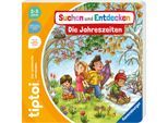 Kinderbuch RAVENSBURGER "tiptoi Suchen und Entdecken Die Jahreszeiten", bunt, Bücher, Kinderbuch, Made in Europe