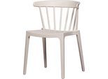 Esszimmerstuhl WOOOD, sanftes weiß, H:75cm, Stühle, Esszimmerstuhl