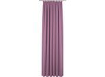 Vorhang WIRTH "Newbury" Gr. 1, lila (flieder), B:65cm H:125cm, Jacquard, Baumwolle, Polyester, Gardinen, Vorhang