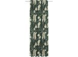 Vorhang ADAM "Eden" Gr. 4, grün, B:142cm H:245cm, Jacquard, Baumwolle, Gardinen, Vorhang, aus 100% Bio-Baumwolle