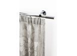Gardinenstange GARESA "EASY", grau (chromfarben), B:65cm L:440cm Ø:20mm, Aluminium, Gardinenstangen, Gardinenstange