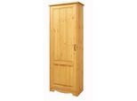 Garderobenschrank OTTO HOME "Trinidad", beige (natur, geölt), Schränke, Garderobenschrank, Breite 69 cm.