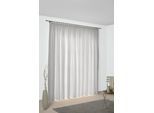Vorhang WIRTH "Torbole" Gr. 2, braun (hellbraun), B:132cm H:145cm, Jacquard, Baumwolle, Polyester, Gardinen, Vorhang