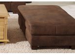 Hocker HOME AFFAIRE "Falk", braun (mocca), B:103cm H:42cm T:73cm, Microfaser Antiklederoptik (100% Polyester);Microfaser PRIMABELLE (100% Polyester);Luxus-Microfaser (100% Polyester);NaturLEDER (echtes Rindsleder), Hocker, Hocker, in 4 Bezugsqualitäten, groß