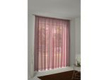 Vorhang WIRTH "LORCA" Gr. 4, rot, B:132cm H:245cm, Obermaterial: 66% Polyester, 34% Baumwolle, Gardinen, Vorhang