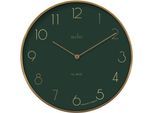 Wanduhr ACCTIM "Wanduhr Acctim", gold (goldfarben), B:35cm H:35cm T:4cm, Wanduhren, Wanduhr