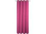 Vorhang WIRTH "Dim out", pink, B:142cm H:265cm, Polyester, Gardinen, Vorhang, nach Maß