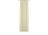 Vorhang WIRTH "Westport" Gr. 2, beige (natur), B:132cm H:175cm, Jacquard, Polyester, Gardinen, Vorhang