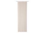 Vorhang WIRTH "Medina" Gr. 3, beige (creme), B:135cm H:225cm, Baumwolle, Polyester, Gardinen, Vorhang