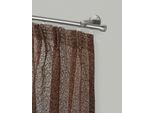 Gardinenstange GARESA "KAPPE", silber (edelstahlfarben), L:320cm Ø:16mm, Eisen, Gardinenstangen, Gardinenstange, Vorhanggarnitur, einfache Montage, verlängerbar, edelstahl optik