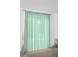 Vorhang WIRTH "Sunday", grün (mint), B:142cm H:295cm, Jacquard, Baumwolle, Polyester, Gardinen, Vorhang, nach Maß