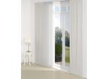 Schiebegardine WIRTH "Berwick" Gr. 4, braun, B:60cm H:245cm, Jacquard, Baumwolle, Polyester, Gardinen, Schiebegardine