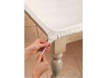 Tischdecke Gr. 4, beige, Ø:120cm, Tischdecken, Tischdecke