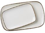 Servierplatte RITZENHOFF & BREKER "Casa", beige (natur), Porzellan, Servierplatten, Servierplatte