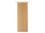 Vorhang WIRTH "Warnow" Gr. 19, beige, B:172cm H:255cm, Chenille, Polyacryl, Gardinen, Vorhang