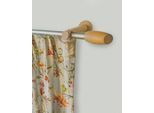 Gardinenstange GARESA "Sera" Gr. 3, beige (buchefarben, chromfarben), L:200cm, Gardinenstangen, Gardinenstange, Fixlänge 120, 160, 200 cm, mit Gleiter