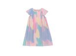Plisseekleid DANAMADE "DANAMADE Dresses DQUINCY", Mädchen, Gr. 152, EURO, bunt (multicolor), Oberstoff: 100% Polyester / Futter: 100% Polyester, Kleider Plisseekleid