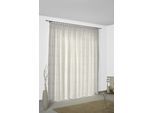 Vorhang WIRTH "Gospic" Gr. 3, braun, B:132cm H:225cm, Jacquard, Baumwolle, Polyester, Gardinen, Vorhang