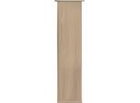 Schiebegardine WIRTH "Westport" Gr. 1, grau (taupe), B:60cm H:145cm, Jacquard, Polyester, Gardinen, Schiebegardine