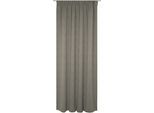 Vorhang WIRTH "Torbole" Gr. 2, lila, B:132cm H:175cm, Jacquard, Baumwolle, Polyester, Gardinen, Vorhang