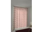 Vorhang ADAM "Good Old Days" Gr. 4, rot (dunkelrot), B:145cm H:245cm, Jacquard, Baumwolle (Bio-Baumwolle), Gardinen, Vorhang, aus 100% Bio-Baumwolle