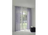 Vorhang WIRTH "LORCA" Gr. 1, lila (flieder), B:132cm H:150cm, Obermaterial: 66% Polyester, 34% Baumwolle, Gardinen, Vorhang