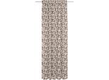 Vorhang ADAM "Good Old Days" Gr. 3, rot (natur, dunkelrot), B:142cm H:225cm, Jacquard, Baumwolle, Gardinen, Vorhang, aus 100% Bio-Baumwolle