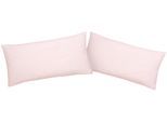 Kissenbezüge OTTO HOME "Luisa", rosa, B:40cm L:80cm, Renforcé, Renforcé, Kissenbezüge, Kissenbezüge, aus 100% Baumwolle, mit Reißverschluss, atmungsaktiv, uni