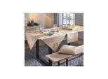 Tischdecke Gr. 4, beige, B:35cm L:50cm, Tischdecken, Tischdecke