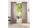 Vorhang "Lanea" Gr. 3, braun (terra), B:135cm H:225cm, Baumwolle, Polyester, LEGER HOME BY LENA GERCKE, Gardinen, Vorhang, Leinenoptik, 1 Schal, verschiedene Größen