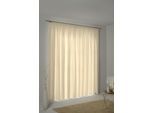 Vorhang WIRTH "SUNBONE" Gr. 1, beige, B:132cm H:145cm, Polyester, Gardinen, Vorhang