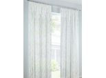 Gardine HEINE HOME Gr. 2, gold (goldfarben), B:140cm H:175cm, Polyester, Gardinen, Gardine