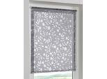 Raffrollo HEINE HOME Gr. 4, grau (dunkelgrau), B:70cm H:150cm, Raffrollos, Raffrollo