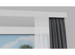 Innenlaufschiene INDEKO "Stockholm", weiß, L:340cm, Metall, Gardinenstangen, Innenlaufschiene