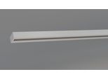 Schienensystem INDEKO "Objektschiene", weiß, L:530cm, Aluminium, Kunststoff, Gardinenstangen, Schienensystem, Innenlauf Gardinenschiene, Komplett-Set inkl. Gleitern&Montagematerial