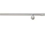 Vorhangstange GOOD LIFE "Mira" Gr. 6, silber (edelstahlfarben), L:240cm Ø:20mm, Metall, Gardinenstangen, Vorhangstange