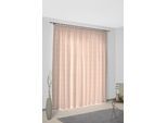 Vorhang WIRTH "Telfort" Gr. 4, orange (terra), B:132cm H:245cm, Jacquard, Baumwolle, Polyester, Gardinen, Vorhang