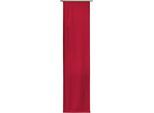 Schiebegardine WIRTH "Westport" Gr. 1, rot, B:60cm H:145cm, Jacquard, Polyester, Gardinen, Schiebegardine