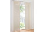 Schiebegardine HEINE HOME Gr. 3, beige (sand), B:57cm H:225cm, Polyester, Gardinen, Schiebegardine