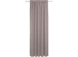 Vorhang WIRTH "Torbole", rot (apricot), B:132cm H:355cm, Baumwolle, Polyester, Gardinen, Vorhang, nach Maß