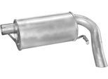POLMO Endschalldämpfer 08399 hinten für Ford VW