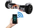 ROBWAY X2 Offroad-Hoverboard fürs Gelände, Erwachsene und Kinder, 8,5 Zoll, App, Bluetooth, 700 Watt (Metro Camo 2.0, Offroad)
