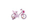 Byox Kinderfahrrad 16 Zoll Puppy rosa, Stützräder, Puppensitz, einstellbar