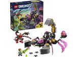 Konstruktionsspielsteine LEGO "Albtraum-Skorpionbagger (71513), LEGO DREAMZzz", bunt, Spielbausteine, Kinder, Kunststoff, Konstruktionsspielsteine, Made in Europe