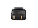 Philips 5000 Series NA552 - double hot air fryer - black stainless steel