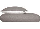 Bettwäsche SCHIESSER "Millie aus weicher Baumwolle mit filigranen Blüten", grau, B/L: 135cm x 200cm, 1 Stk., 1 Stk., Renforcé, B/L: 80cm x 80cm, 2 Stk., Renforcé, Obermaterial: 100% Baumwolle, Bettwäsche, Bettwäsche, MADE IN GREEN by OEKO-TEX