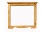 Spiegel OTTO HOME "Trinidad", beige (natur), B:80cm H:64cm T:6cm, Glas, Spiegel, mit Rahmen